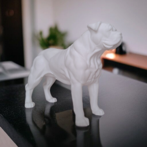 Amerikan Bulldog Heykel | Güçlü Form — amerikan bulldog figürü — bulldog figürü