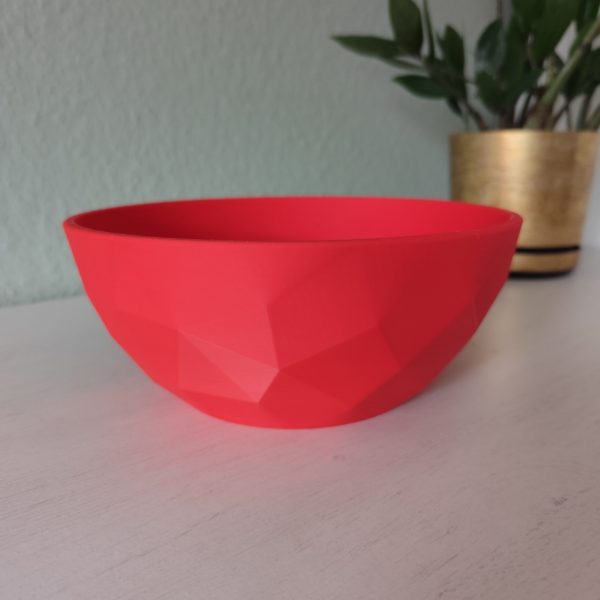 Faceted Form — Low Poly Servis Kasesi — faceted servis kasesi — dijital zanaat