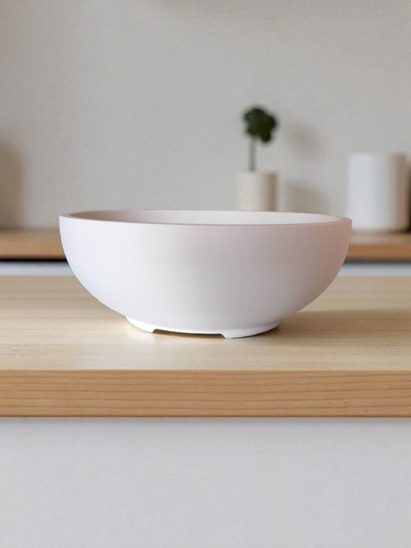 Heykelsi Form Bonsai Saksısı — kirik-beyaz