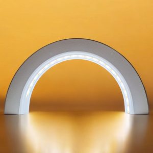 Işıklı Kemer Heykel — Glow Loop — ışıklı kemer dekor — geometrik obje