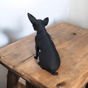 Heykelsi Chihuahua — Dijital Zanaat Figür — heykelsi figür — ev dekorasyon