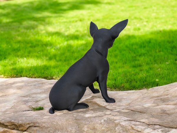 Heykelsi Chihuahua — Dijital Zanaat Figür — heykelsi figür — chihuahua