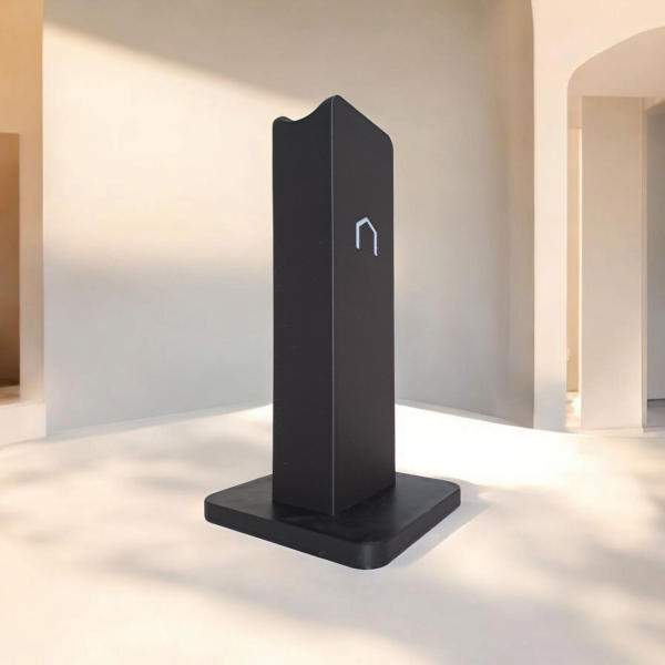 Heykelsi Kulaklık Standı — Minimalist Form — dijital zanaat