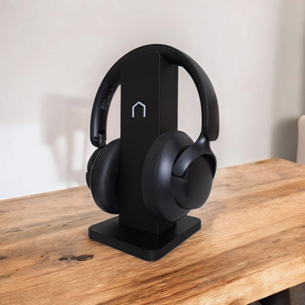 Heykelsi Kulaklık Standı — Minimalist Form — kulaklık standı