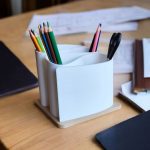 Dalga Formlu Masa Düzenleyici | Heykelsi Organizer