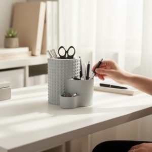 Nokta Dokulu Masaüstü Organizer | Heykelsi Form