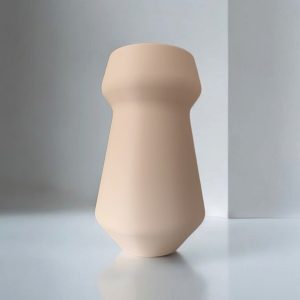 Athen — Heykelsi Formlu Minimalist Vazo — heykelsi vazo — dijital zanaat