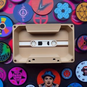 Kaset Formlu Dekoratif Tepsi — kaset tepsisi