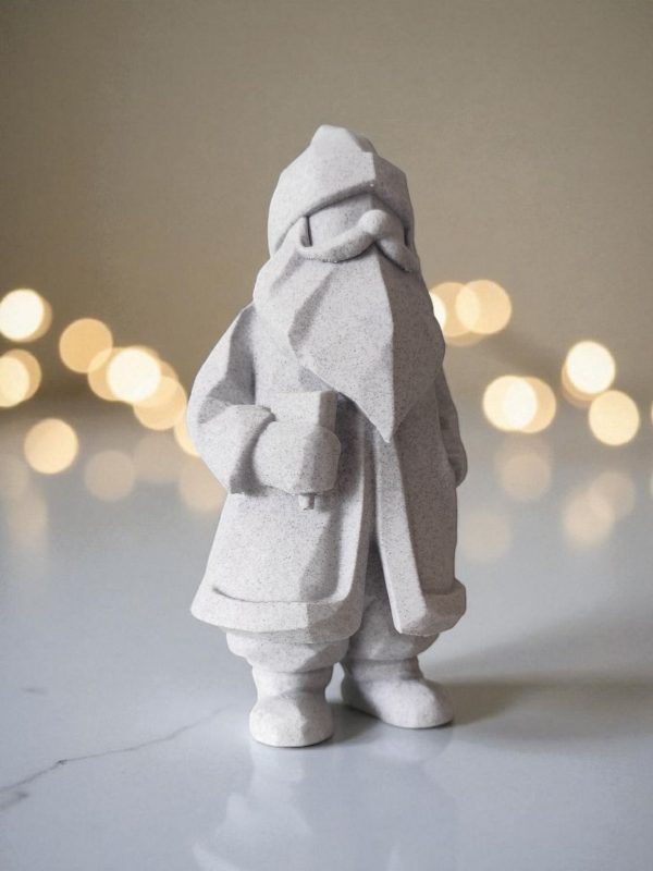 Lowpoly Noel Baba Heykelsi Dekor Figürü — lowpoly noel baba figürü Lowpoly Noel Baba Heykelsi Dekor Figürü — lowpoly noel baba figürü
