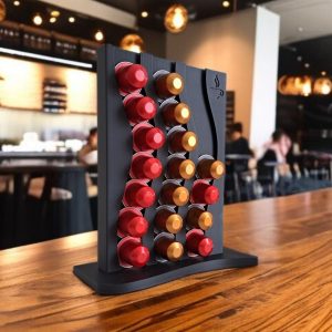Dalgalı Form Nespresso Kapsül Standı