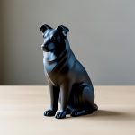 Oturan Köpek Heykeli — Heykelsi Form