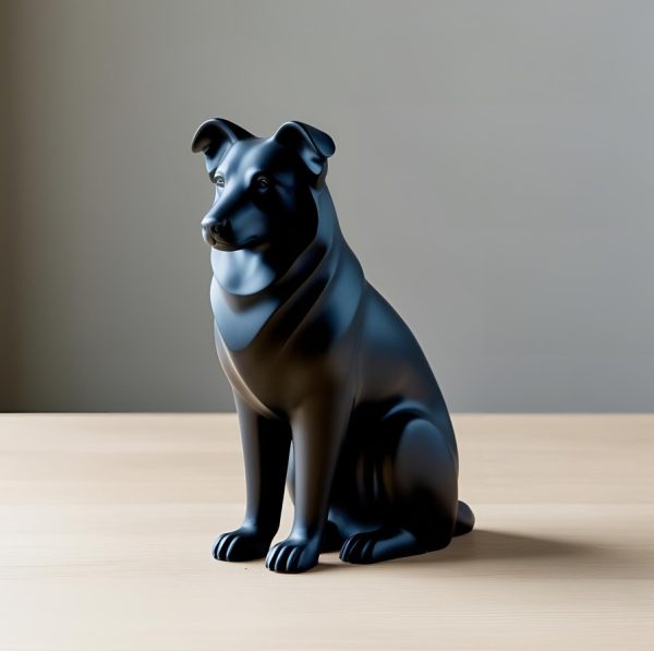 Oturan Köpek Heykeli — Heykelsi Form