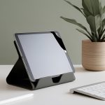 Heykelsi Tablet Standı — Sade Form, Güçlü Duruş