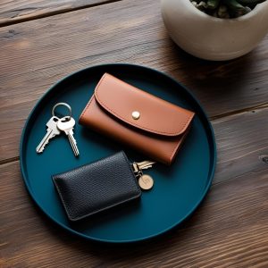 Yuvarlak Form Giriş Tepsisi — Minimalist Düzen — minimalist giriş tepsisi