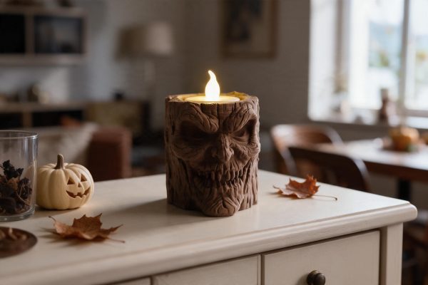 Ağaç Ruhlu Tealight Tutucu | Heykelsi Form — heykelsi tealight tutucu Ağaç Ruhlu Tealight Tutucu | Heykelsi Form — heykelsi tealight tutucu