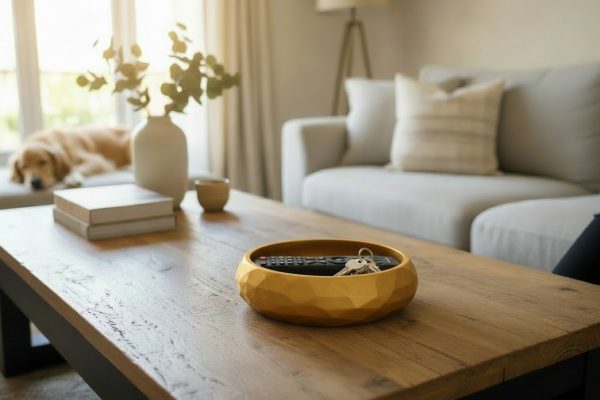 Fasetal Form Kase — Çok Yönlü Heykelsi Obje — heykelsi kase — Fasetal Koleksiyon